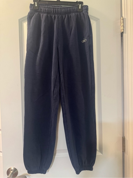 ALO Yoga Pants - ALO Accolade Joggers Sweat Pants Blue Size XS Extra Small $138 RETAIL